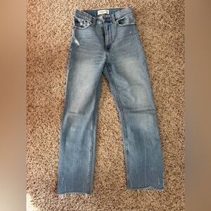 Abercrombie & Fitch Light Blue Straight Jeans